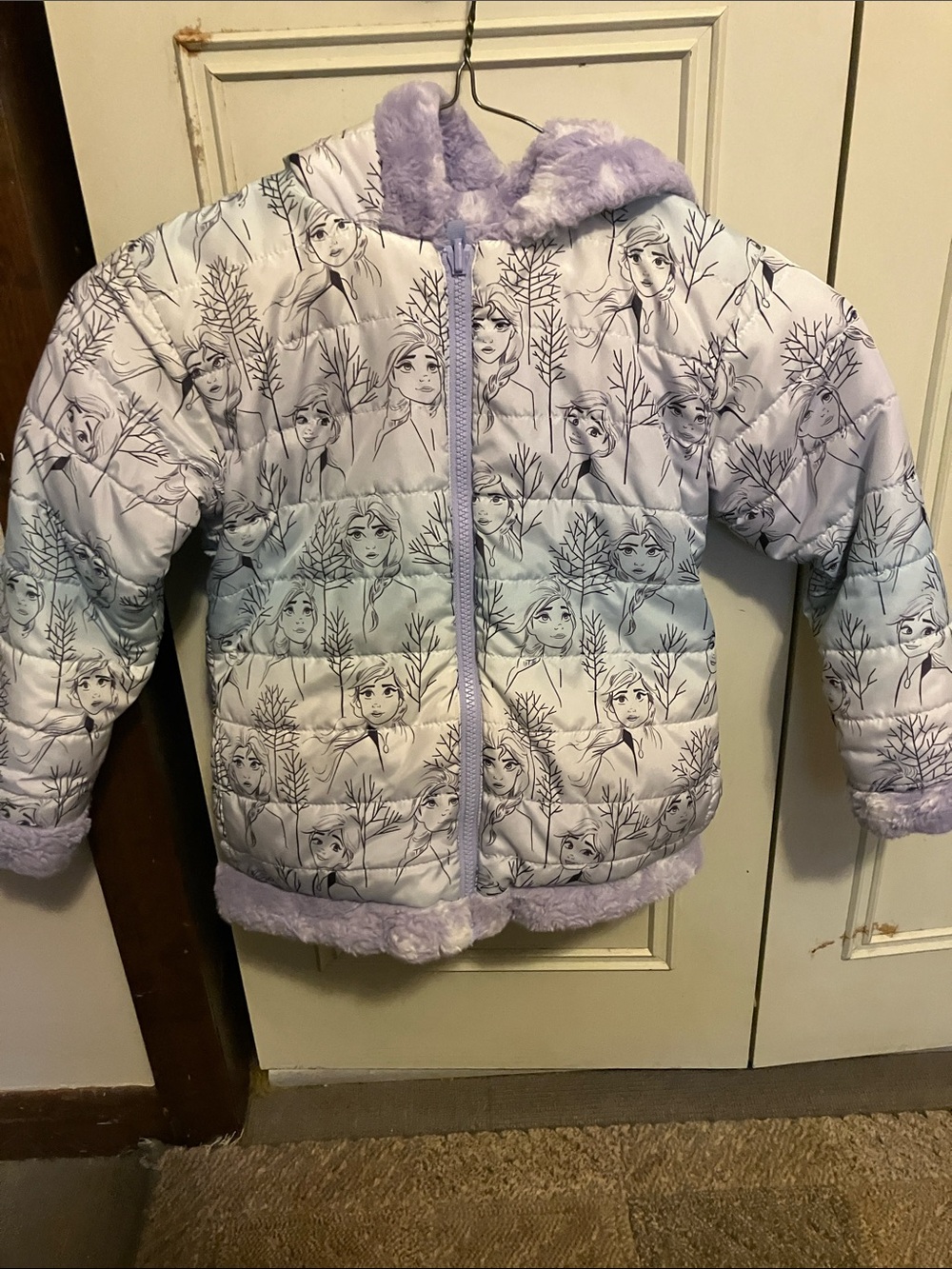 Frozen reversible jacket size 6